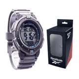 Reebok Digital Black Silicone Strap Men Watch RV-WHE-G9-PBPA-WK