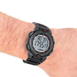 Reebok Digital Black Silicone Strap Men Watch RV-WHE-G9-PBPB-WR