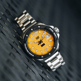 Caterpillar Shockmaster Evo Stainless Steel Strap Men Watch SJ.141.11.731