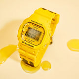 Casio G-Shock & Baby-G Digital Yellow Resin Strap Couple Watch SLV-22B-9D-P