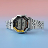 Seiko Digital Stainless Steel Strap Men Watch SMGG17P1