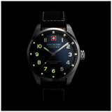 Swiss Military Hanowa Brown Leather Strap Men Watch SMWGA0001502