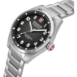 Swiss Military Hanowa Silver Stainless Steel Strap Men Watch SMWGG0001503