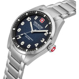 Swiss Military Hanowa Silver Stainless Steel Strap Men Watch SMWGG0001504