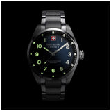 Swiss Military Hanowa Silver Stainless Steel Strap Men Watch SMWGG0001504