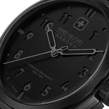 Swiss Military Hanowa Fieldmaster Stealth Stainless Steel Strap Men's Watch SMWGG0003932