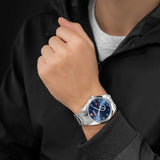 Swiss Military Hanowa Silver Stainless Steel Strap Men Watch SMWGH0000705