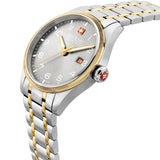 Swiss Military Hanowa Two-Tone Stainless Steel Strap Men's Watch SMWGH0000860