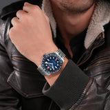 Swiss Military Hanowa Black Marlin Stainless Steel Strap Men Watch SMWGH0001703