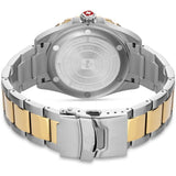 Swiss Military Hanowa Offshore Diver II Blue Dial Two-Tone Stainless Steel Strap Men Watch SMWGH2200360