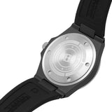 Swiss Military Hanowa Ocean Pioneer #Tide Black Dial & Rubber Strap Men Watch SMWGN0001180
