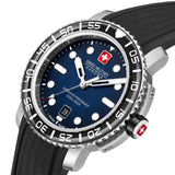 Swiss Military Hanowa Black Silicone Strap Men's Watch SMWGN0001706
