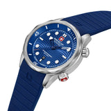 Swiss Military Hanowa Blue Silicone Strap Men's Watch SMWGN0006401