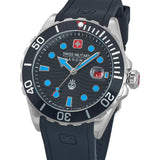 Swiss Military Hanowa Offshore Diver II Black Rubber Strap Men Watch SMWGN2200303