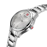 Swiss Military Hanowa Manta Stainless Steel Strap Women's Watch SMWLH0005301