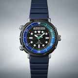 Seiko Prospex Black Dial And Blue Silicone Strap Men Watch SNJ039P1P