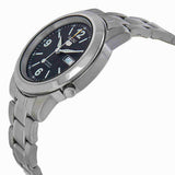 Seiko 5 Blue Dial Silver Stainless Steel Strap Men Watch SNKE61K1