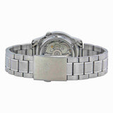 Seiko 5 Blue Dial Silver Stainless Steel Strap Men Watch SNKE61K1