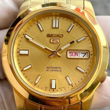 SEIKO 5 SNKK20K1P GOLD STAINLESS STEEL MEN'S WATCH
