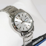 Seiko 5 Silver Stainless Steel Strap Men Watch SNKK65K1P