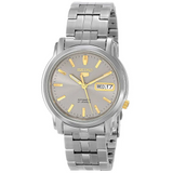 Seiko 5 Silver Stainless Steel Strap Men Watch SNKK67K1P