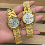 SEIKO GENERAL SNKK74K1 GOLD STAINLESS STEEL MEN'S WATCH