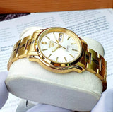 SEIKO GENERAL SNKK74K1 GOLD STAINLESS STEEL MEN'S WATCH