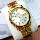 SEIKO GENERAL SNKK74K1 GOLD STAINLESS STEEL MEN'S WATCH
