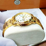 SEIKO GENERAL SNKK74K1 GOLD STAINLESS STEEL MEN'S WATCH