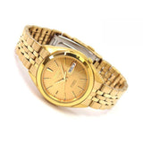 SEIKO 5 SNKL28K1P GOLD STAINLESS STEEL MEN'S WATCH