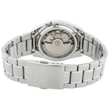 Seiko 5 Black Dial Silver Stainless Steel Strap Men Watch SNKL55K1P