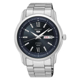 Seiko 5 Silver Stainless Steel Strap Men Watch SNKP17K1P