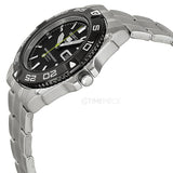 Seiko 5 Black Dial Silver Stainless Steel Strap Men Watch SNZB23J1P