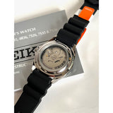 Seiko 5 Black Dial & Rubber Strap Men Watch SNZB33J2P