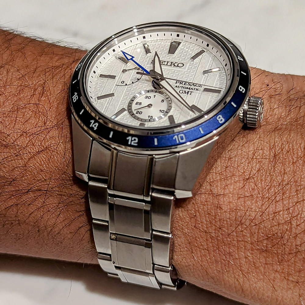Seiko Presage Stainless Steel Strap Men's Watch SPB269J1