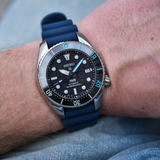 Seiko Prospex Sea Blue Silicone Strap Men Watch SPB325J1P