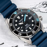 Seiko Prospex Sea Blue Silicone Strap Men Watch SPB325J1P