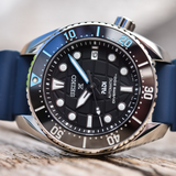 Seiko Prospex Sea Blue Silicone Strap Men Watch SPB325J1P