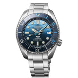 Seiko Prospex Sea Silver Stainless Steel Strap Men Watch SPB375J1P