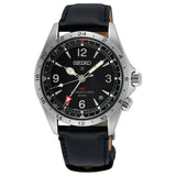 Seiko Prospex Black Dial Leather Strap Men Watch SPB379J1P