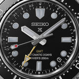 Seiko Prospex GMT Black Dial Silver Stainless Steel Strap Men Watch SPB383J1P
