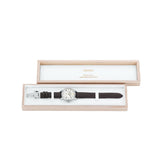 Seiko Presage White Dial Brown Leather Strap Men Watch SPB397J1