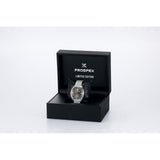 Seiko Prospex GMT Land Silver Stainless Steel Strap Men Watch SPB411J1