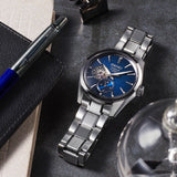 Seiko Presage Blue Dial Silver Stainless Steel Strap Men Watch SPB417J1