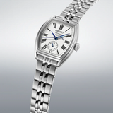 Seiko Presage Silver Stainless Steel Strap Men's Watch - Dual Time | SPB537J1