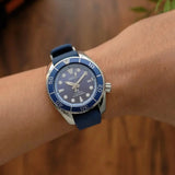 Seiko Prospex Blue Silicone Strap Men's Watch - Blue Fire Crater | SPB543J1