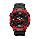 Skechers Digital Black Silicone Strap Men's Watch SR1074