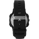 Skechers Digital Black Silicone Strap Men's Watch SR1074