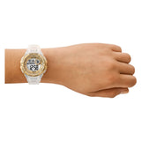 Skechers Digital Transparent Silicone Strap Men's Watch SR2143