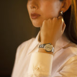Seiko Presage Stainless Steel Strap Women Watch
